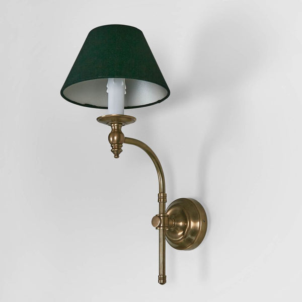 Soho Curved Wall Light Base Antique Brass (SKU ELPIM50002AB)