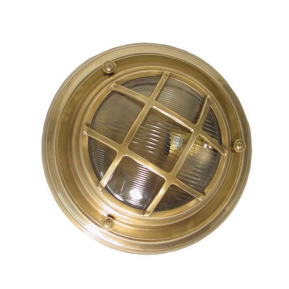 Jervis Outdoor Wall Light Brass (SKU ELPIM59986AB)