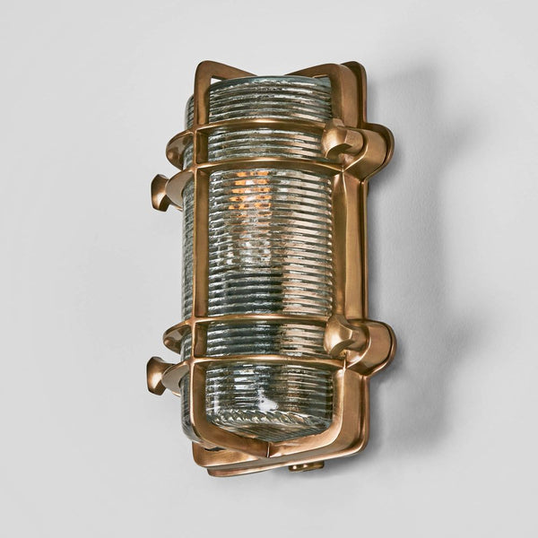 Harley Outdoor Wall Light Antique Brass (SKU ELPIM51578AB)