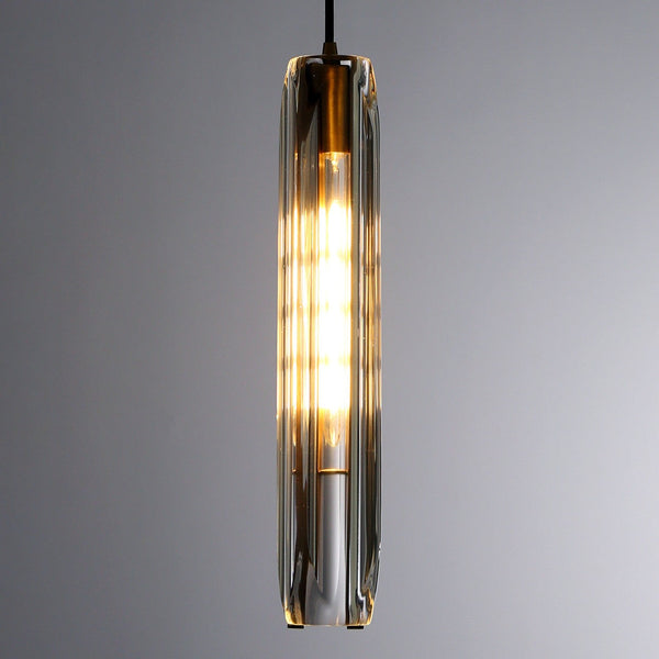 Charles Brass and Glass Pendant Lamp