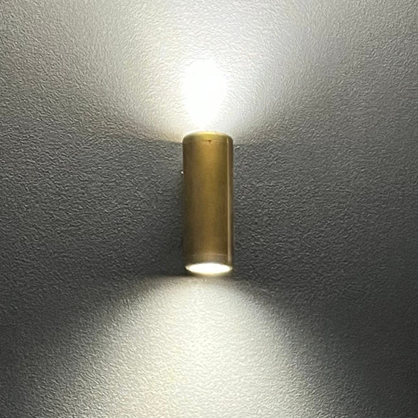 Kilburn Solid Brass Up-down Outdoor LED Wall Lamp