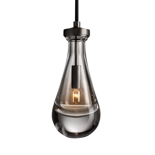 SMITH&SMITH Lighting Sydney May Glass Teardrop with bronze fittings