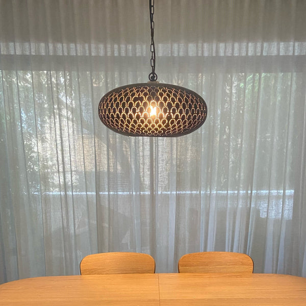 SMITH&SMITH Fes Pendant Lamp in Sydney Inner West Apartment Dining Room