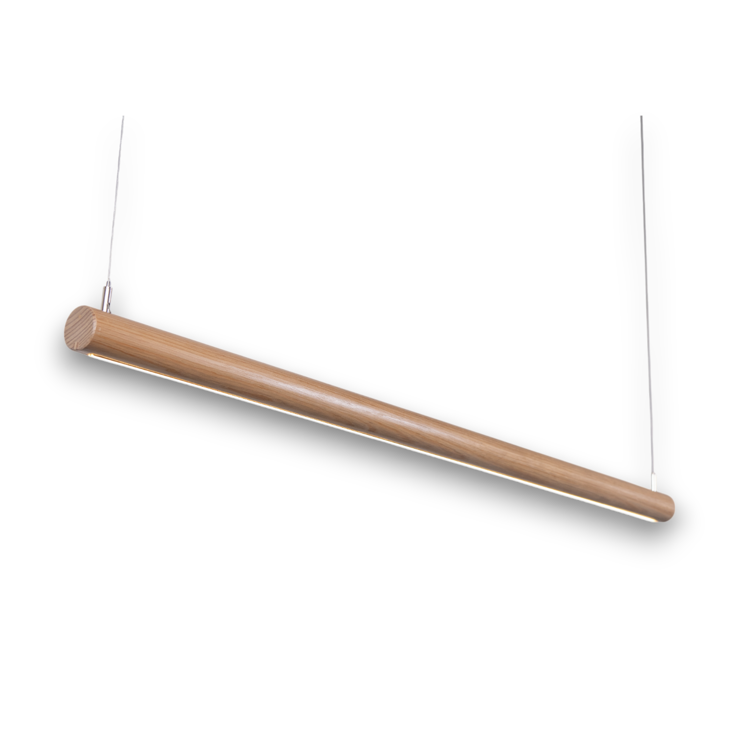 Simpson Australian Timber Linear LED Pendant Lamp - Natural Finish
