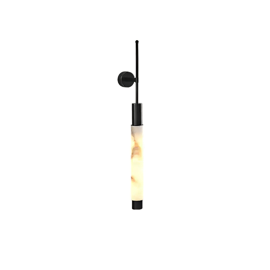 Almira Alabaster Wall Sconce - Short