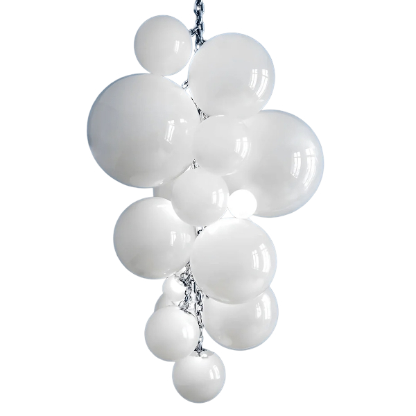 Riflessa Murano Grapetta Chandelier - Medium