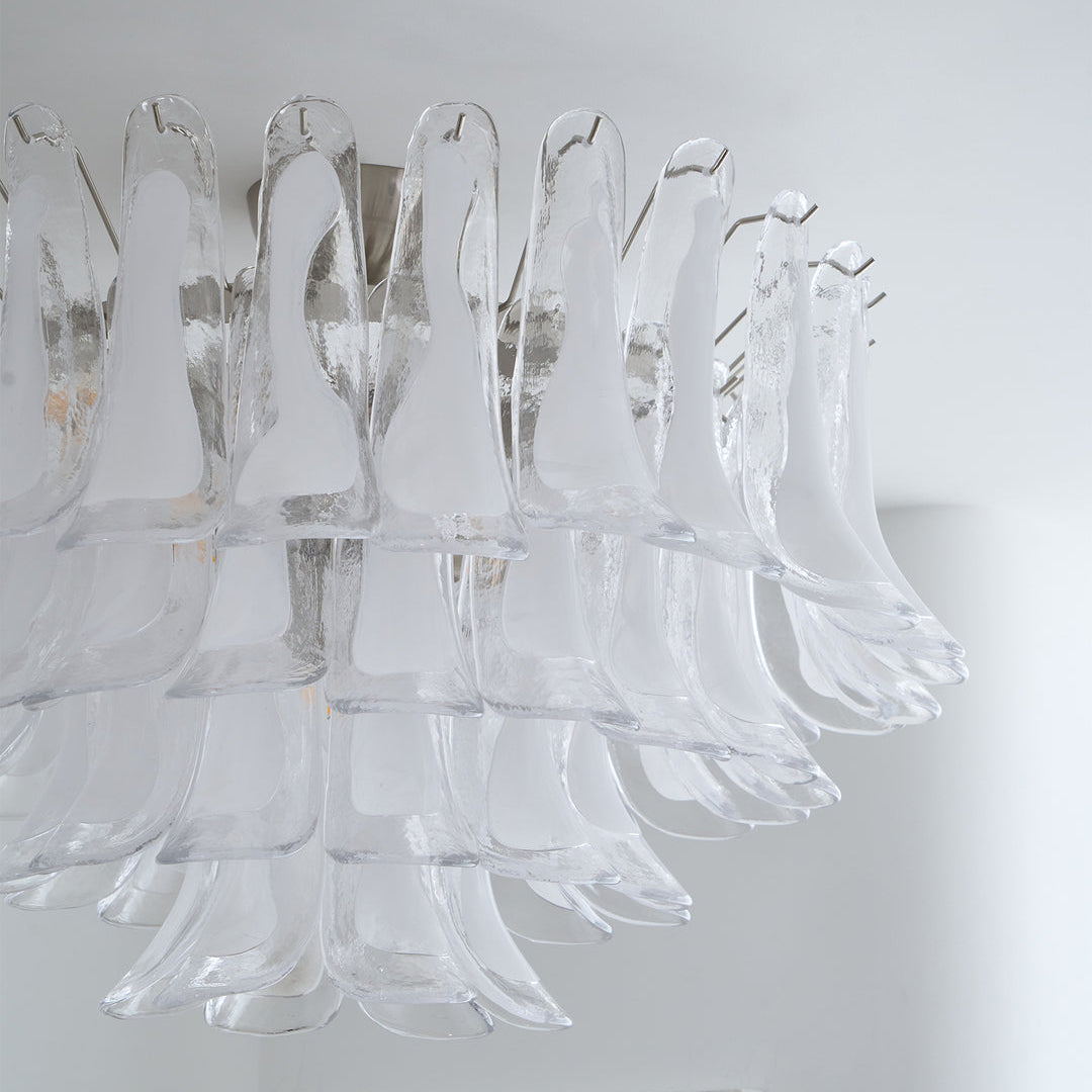 Zaffira Wave Murano Ceiling Lamp