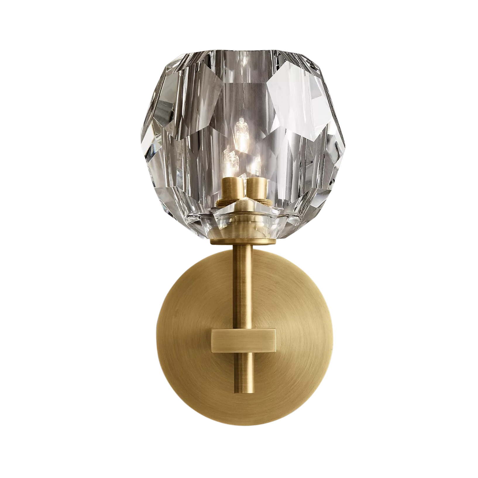 Howarth Single Crystal Ball Wall Sconce
