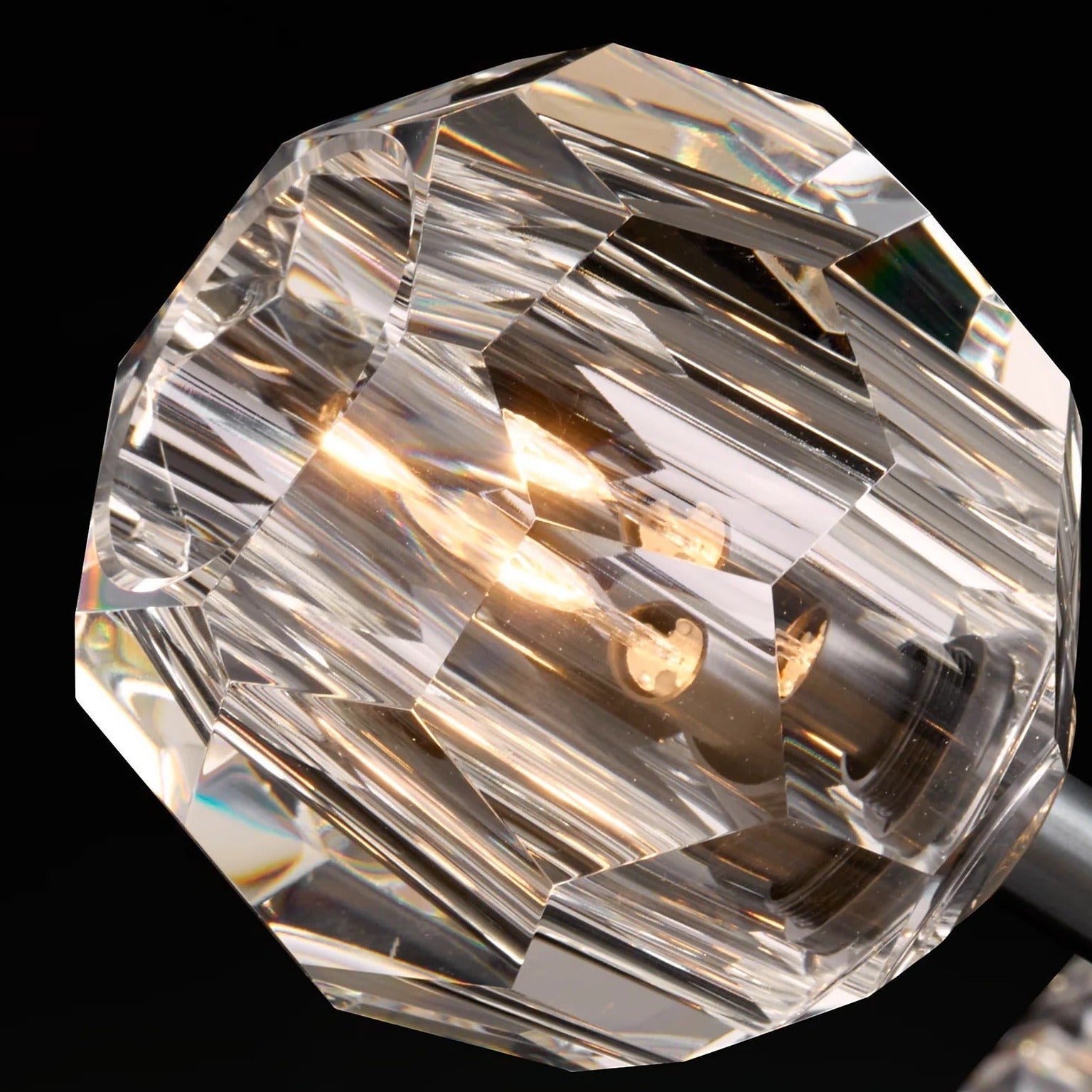 Howarth Single Crystal Ball Wall Sconce