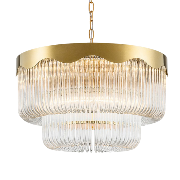 Arabella Glass Rod Chandelier