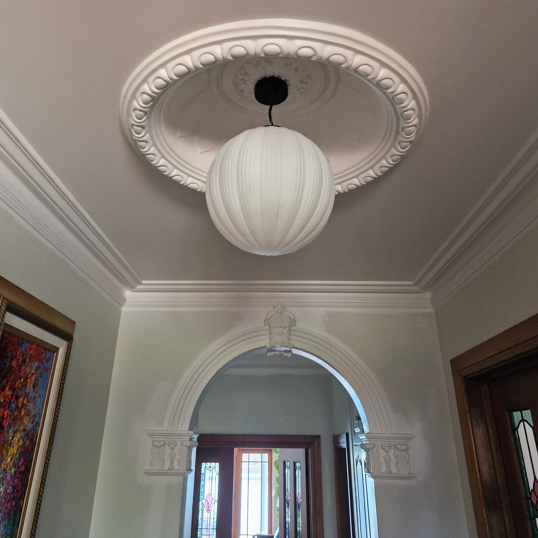Mòna Opal Glass Hand-blown Pendant Lamp