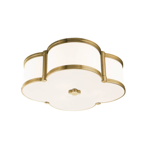 Chandelier Flush Mount Ceiling Lamp (SKU: 1216-AGB)