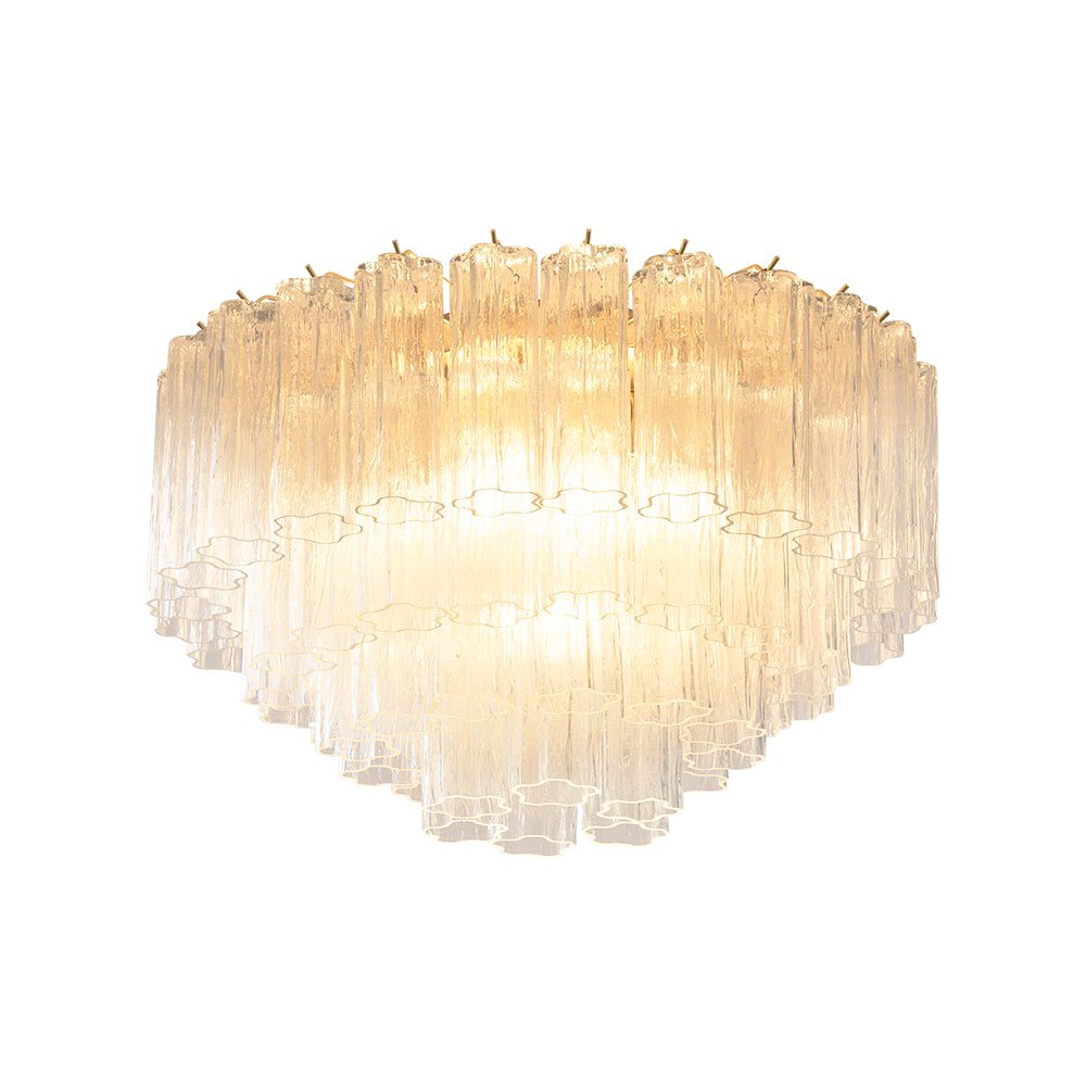 Giovanna Murano Pink Glass Ceiling Light