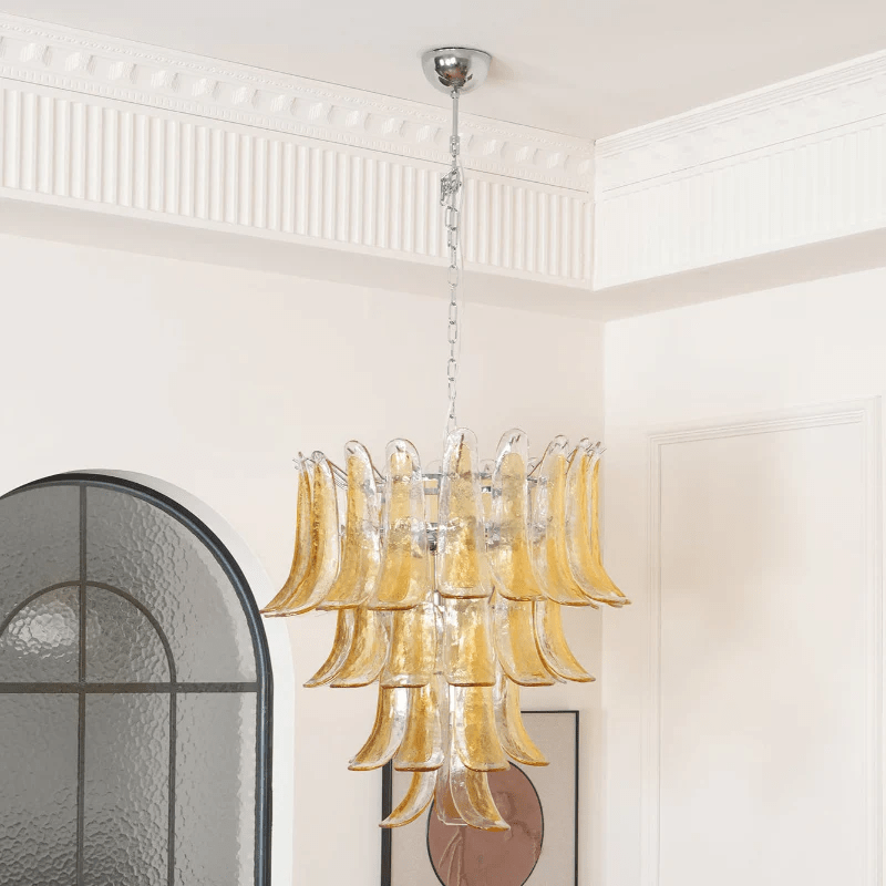 Annabella Murano Lily Chandelier - 4 Layer
