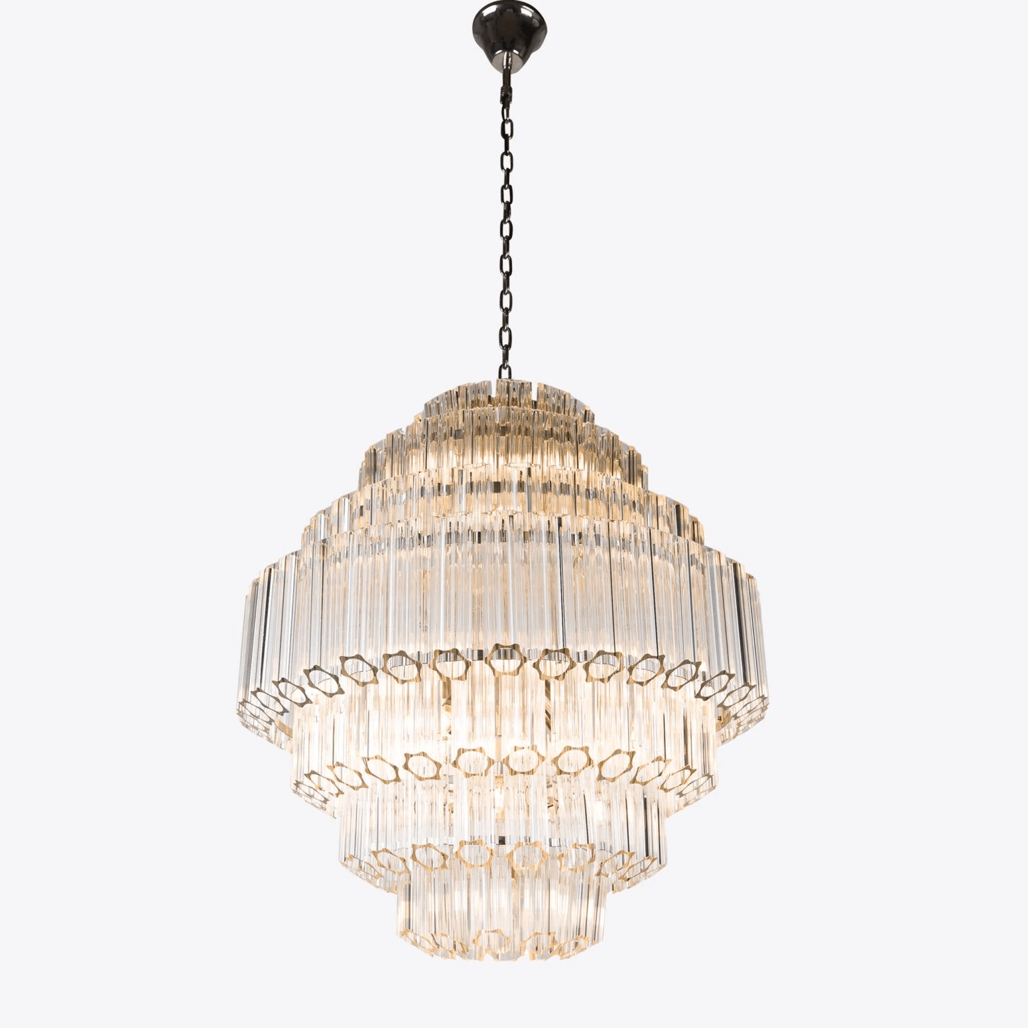 Simona Murano Clear Grande Palermo Chandelier