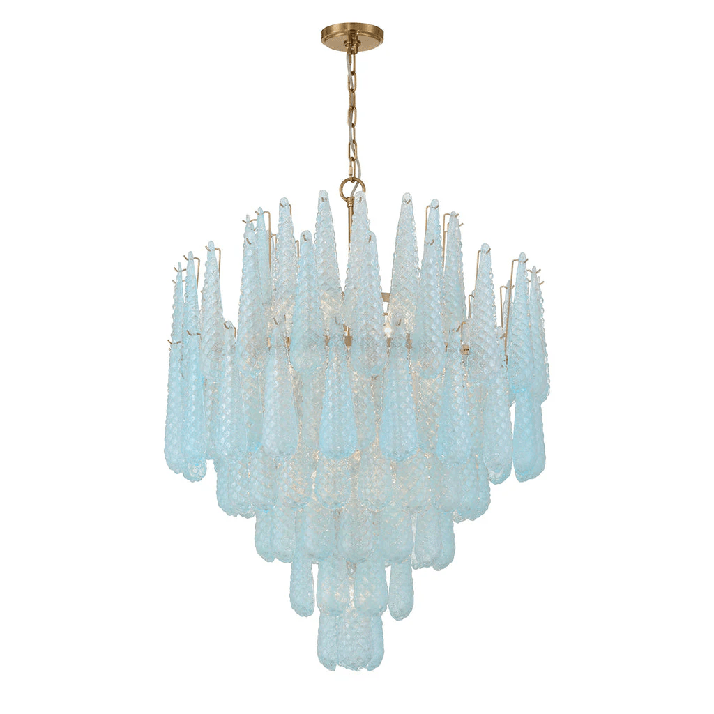 Felice Murano Drop Chandelier - Large