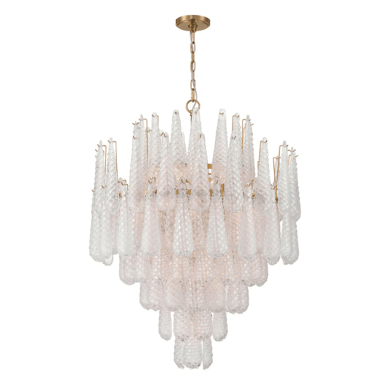 Felice Murano Drop Chandelier - Large