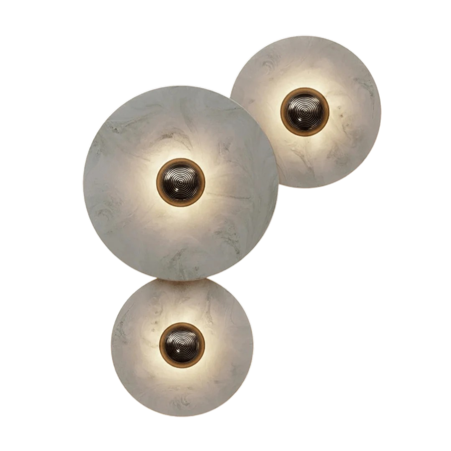Yesca Alabaster Wall Lamp - 3 lamps - Style B - Medium