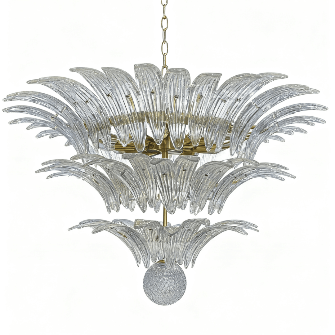 Musetta Palm Grove Murano Chandelier