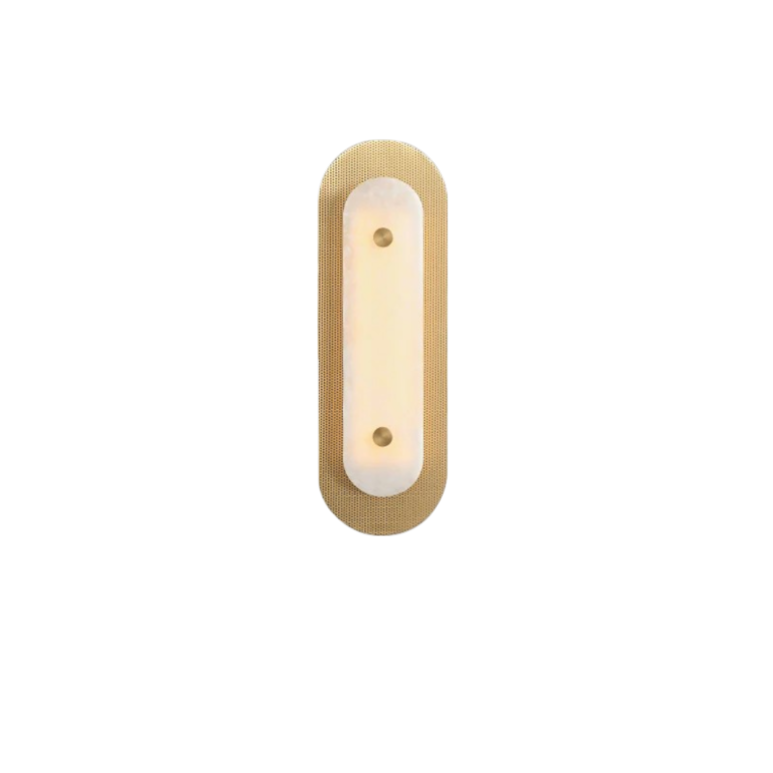 Adela Perforated Alabaster Wall Sconce - Short