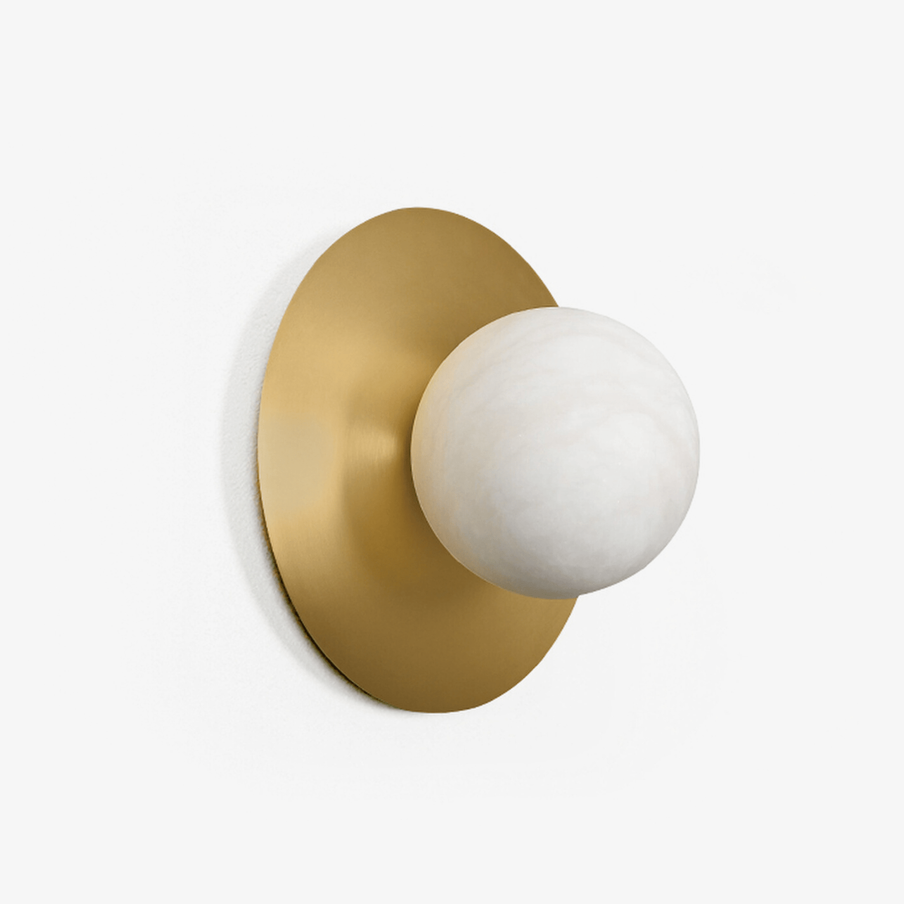 Raza Brass Ceiling/Wall Flushmount Lamp