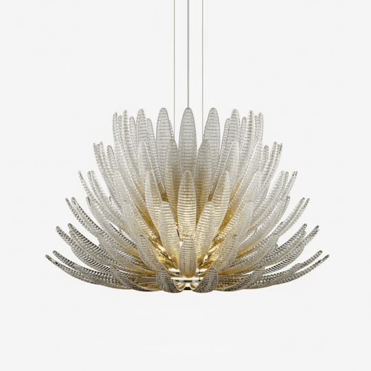 Betta Murano Glass Petal Chandelier - Small