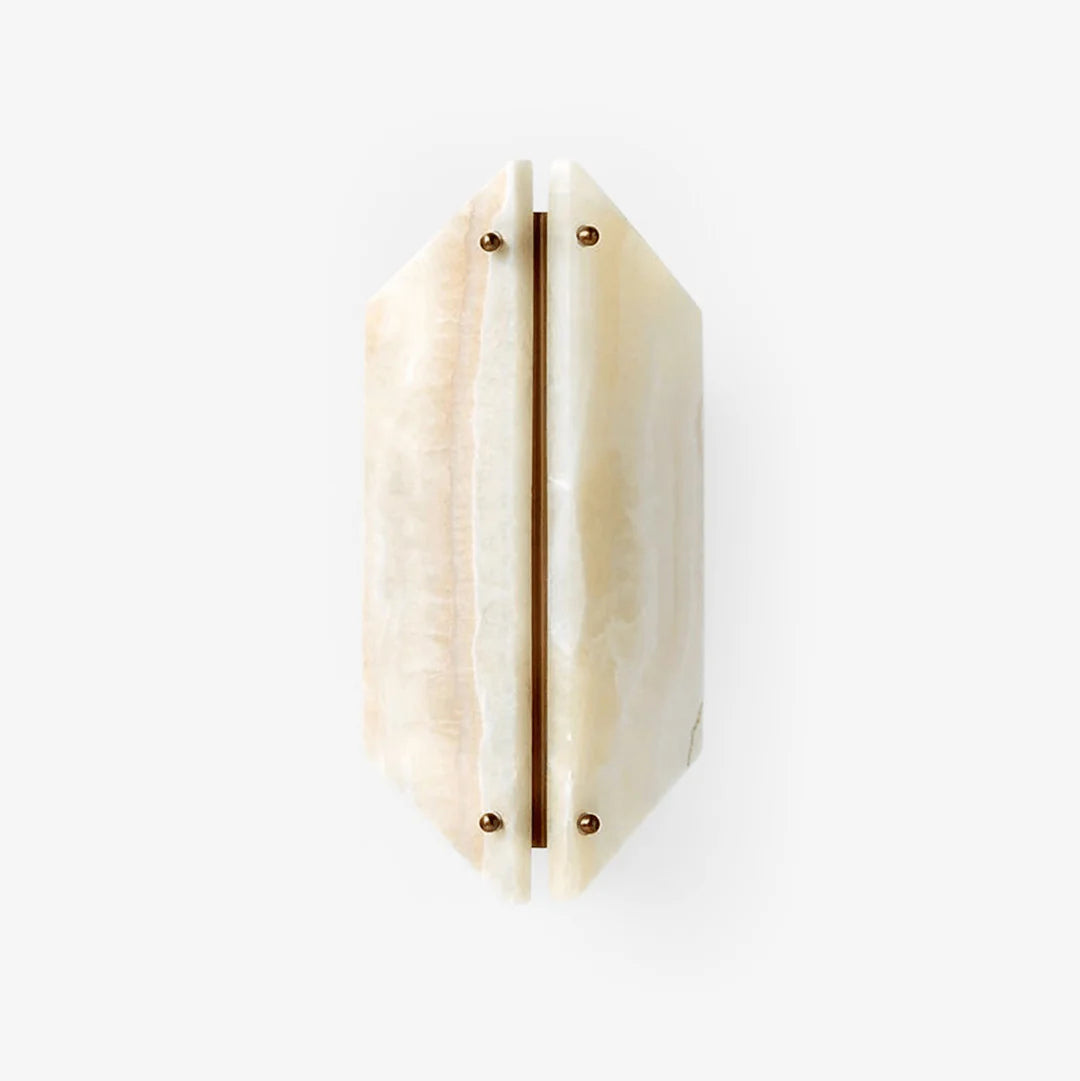 Albor Crest Alabaster Wall Lamp