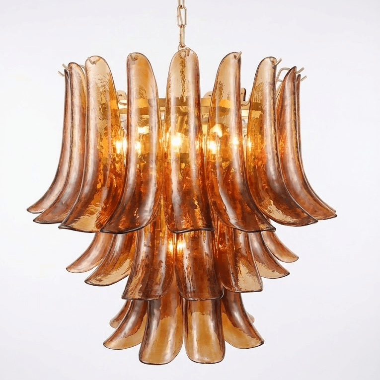 Anete Emberwave Murano Chandelier - Large