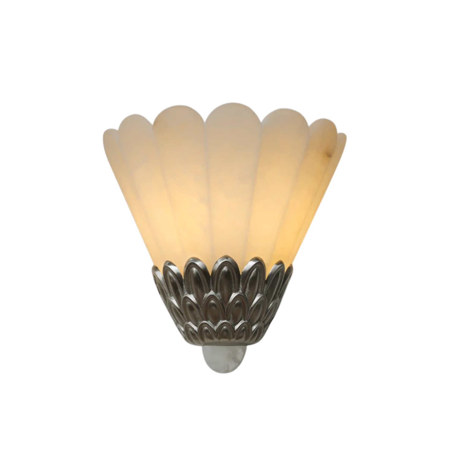 Loma Petal Alabaster Wall Sconce