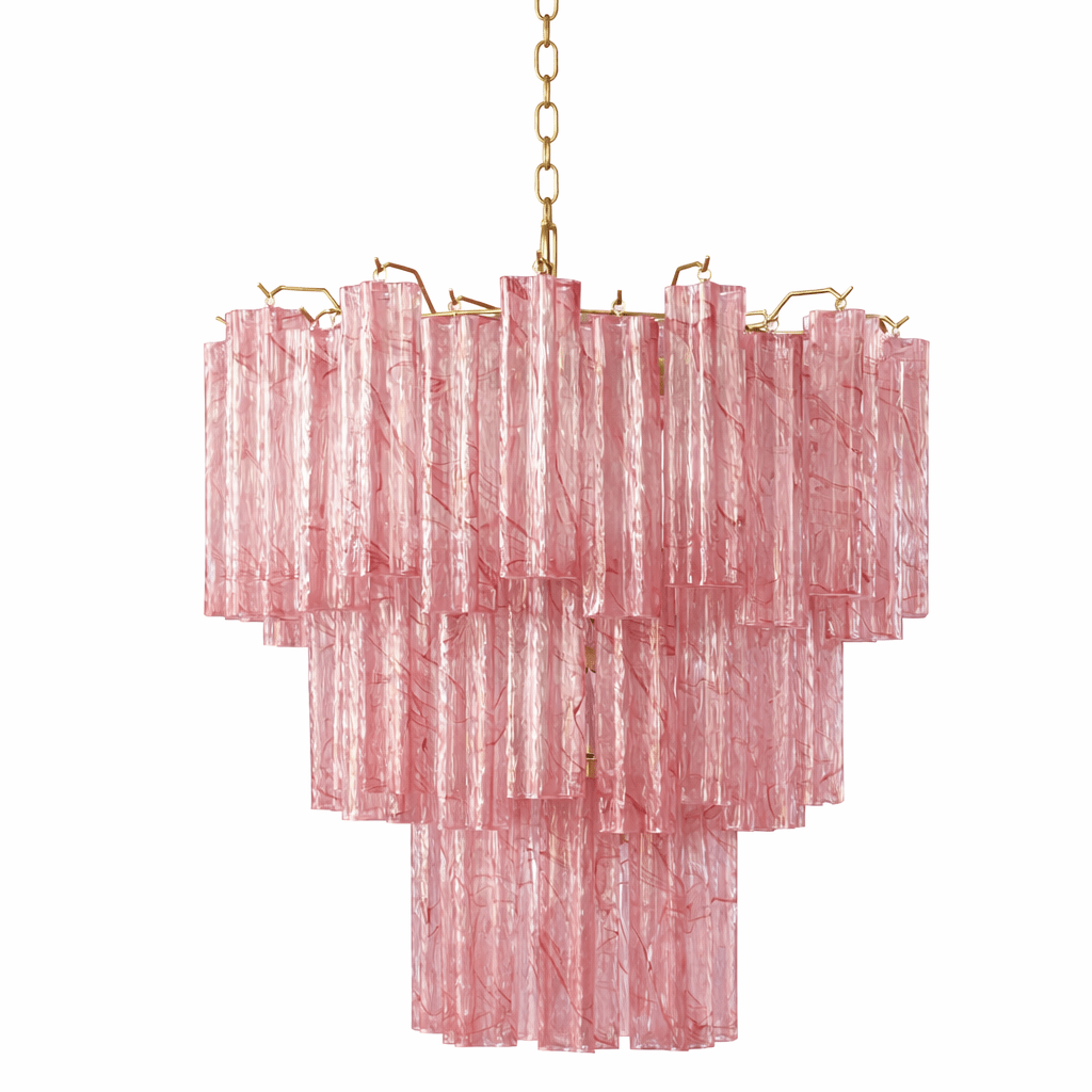 Alessia Murano Frostveil Chandelier - Medium