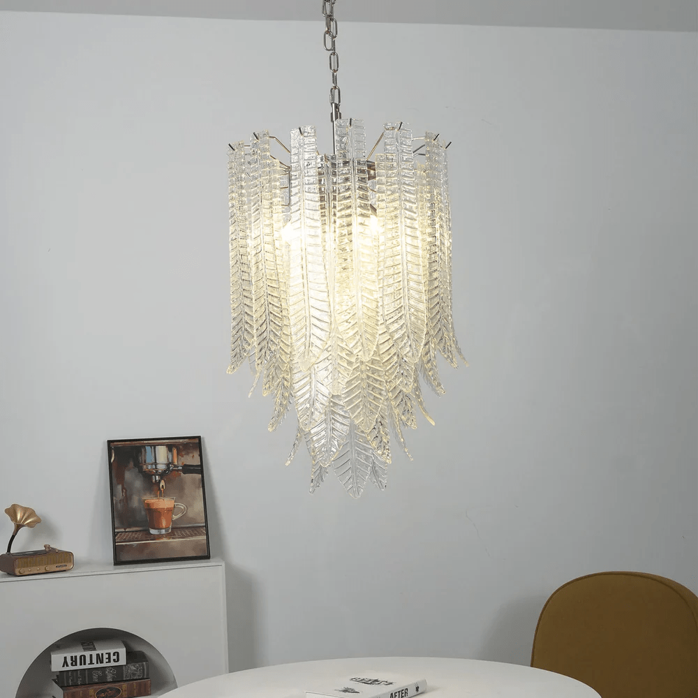 Luminosa Murano Veil Glass Chandelier