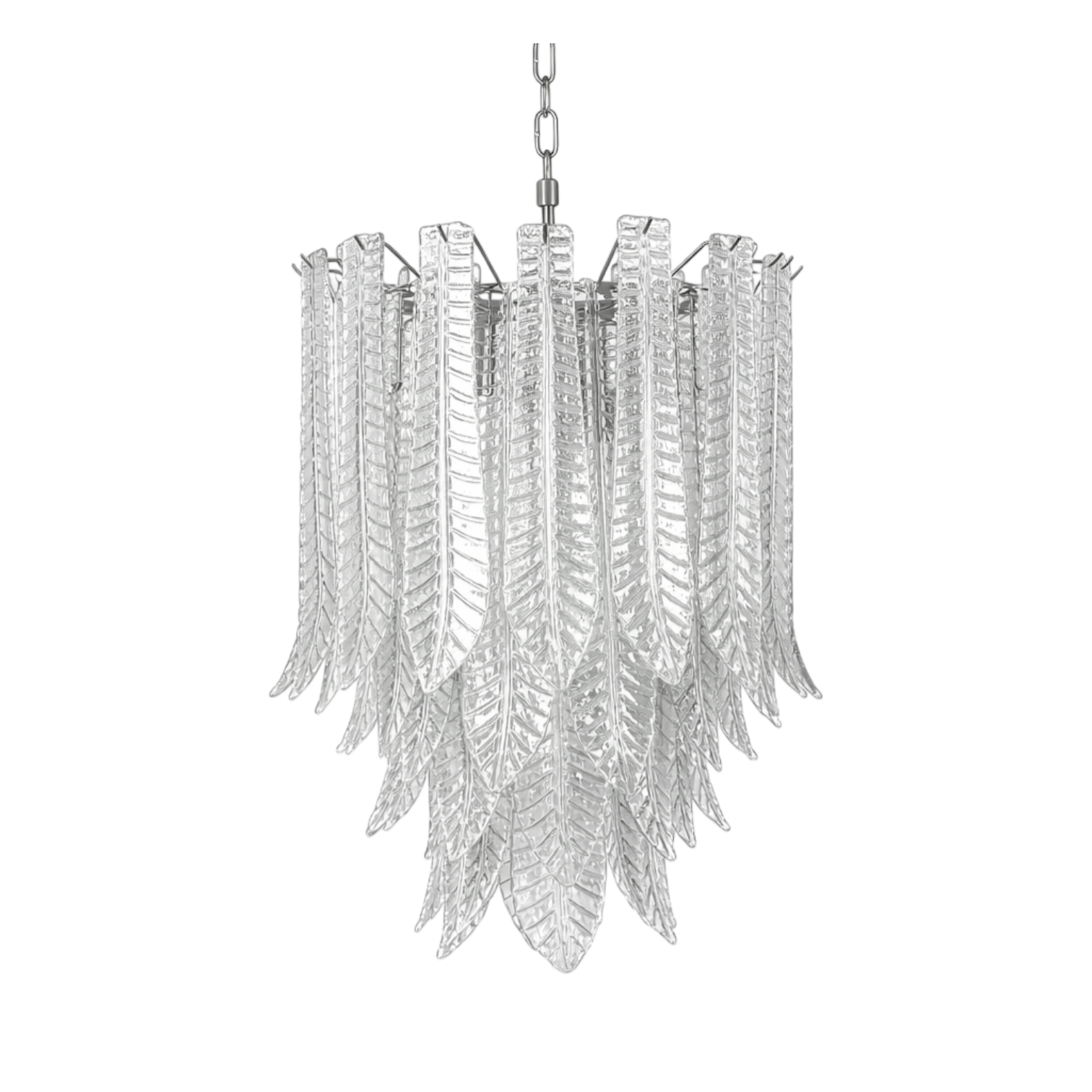 Luminosa Murano Veil Glass Chandelier