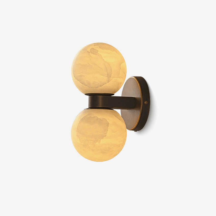 Oren Alabaster Orb Wall Light