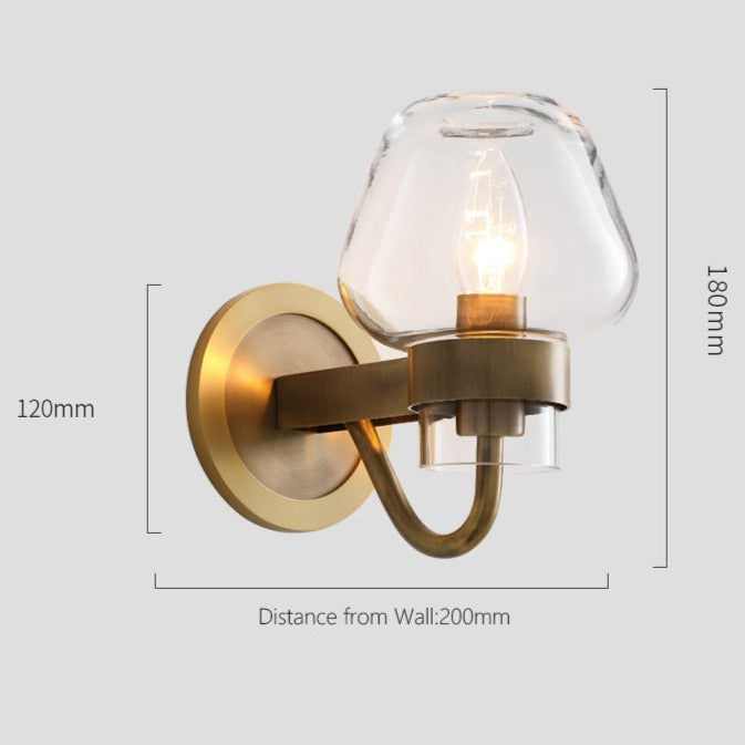 Ruby Single Wall Lamp