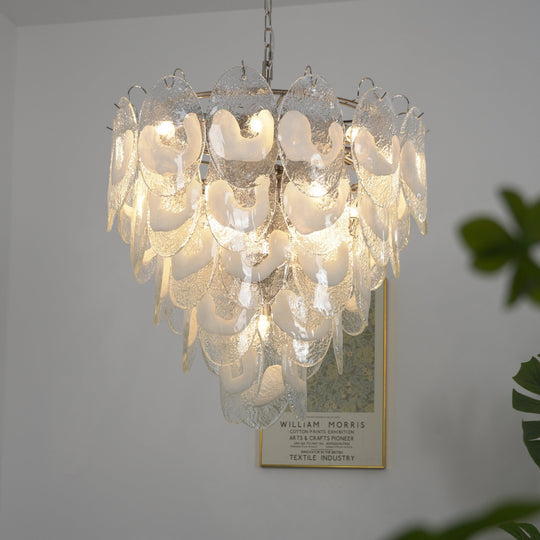 Viola Frostelle Murano Chandelier - Medium