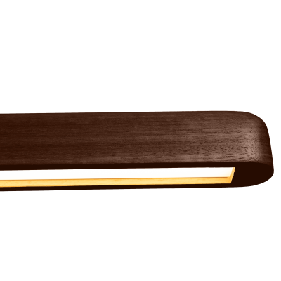 Drake Australian Timber Linear LED Pendant Lamp (Walnut)