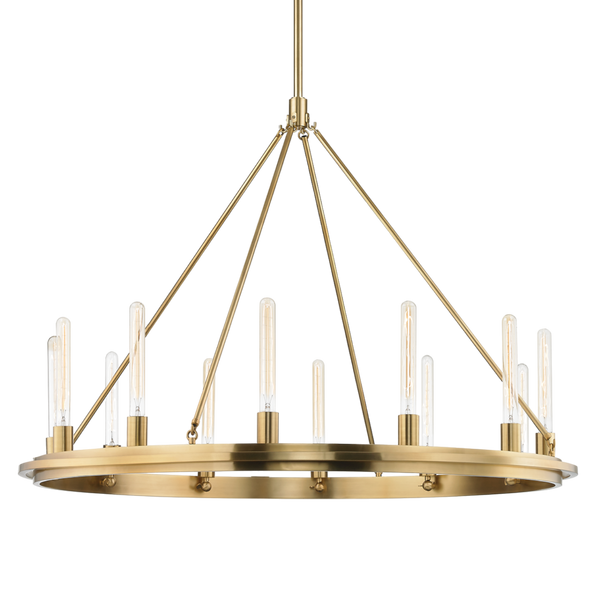 Chambers Round Chandelier (SKU: 2745-AGB)