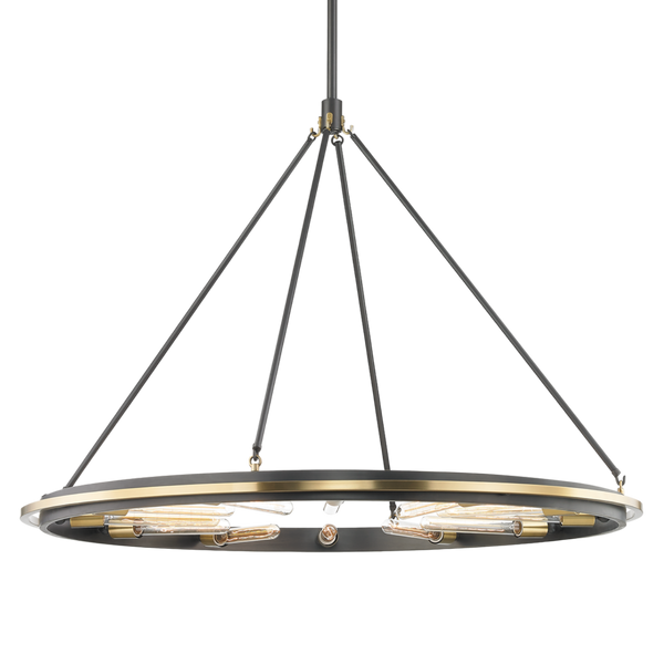 Chambers Round Chandelier (SKU: 2745-AGB)