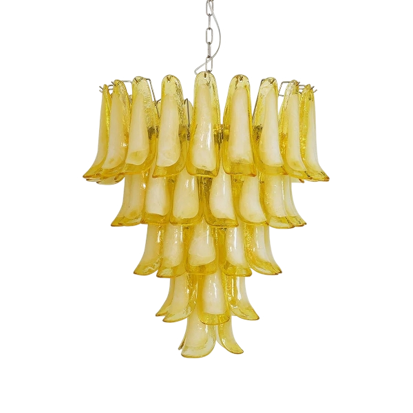 Perla Wave Murano Glass Chandelier