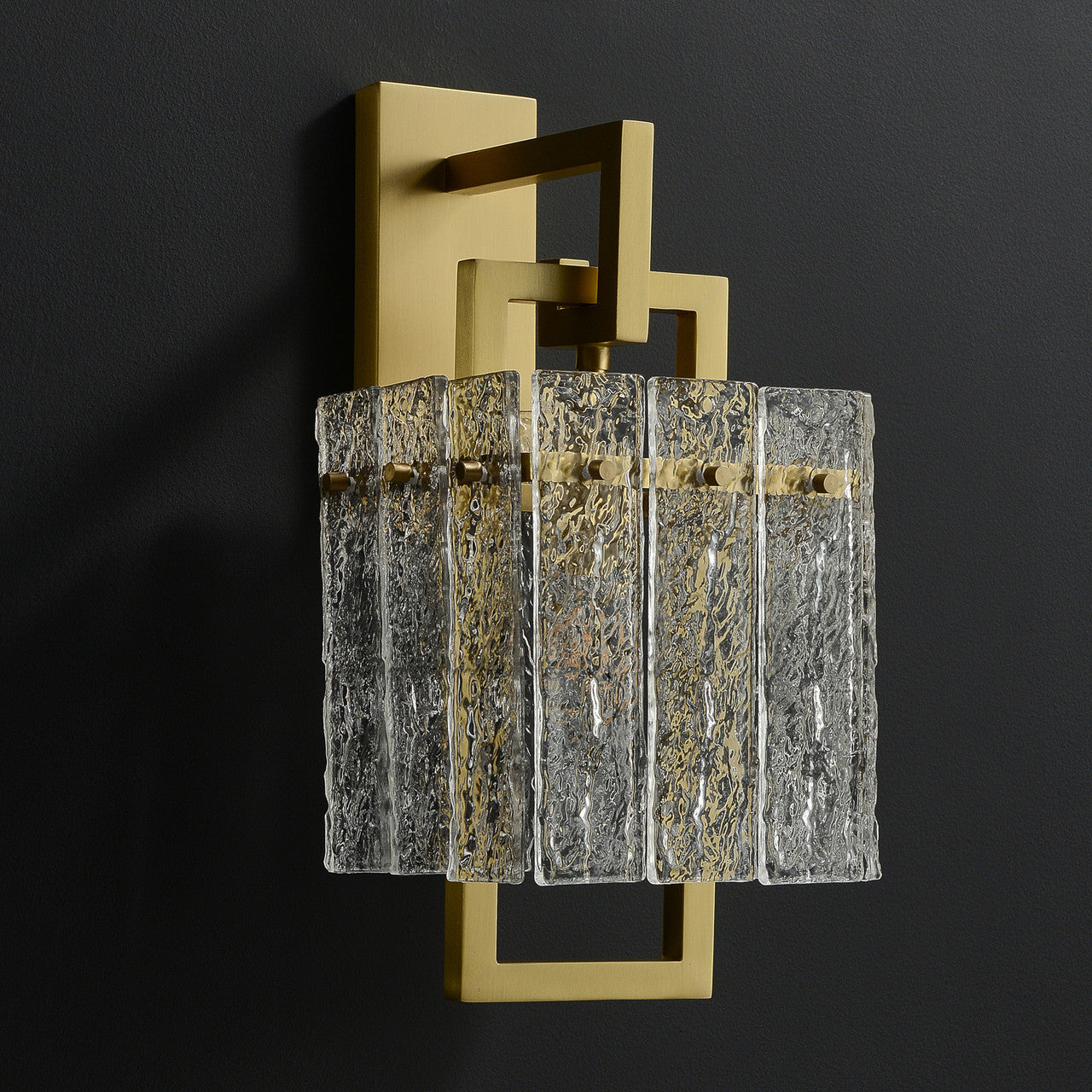 Mapleton Organic Glass Wall Lamp