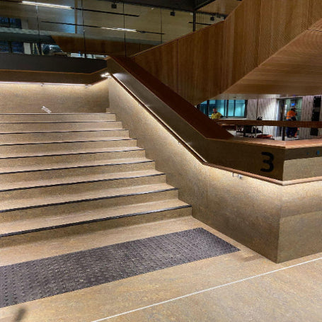 Simpson Premium Australian Round Timber LED Handrails