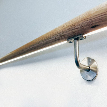 Simpson Premium Australian Round Timber LED Handrails