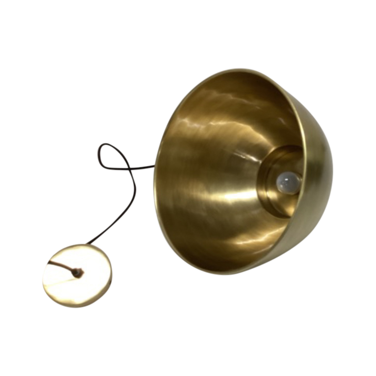 Richmond 13" Brass Dome Pendant Lamp