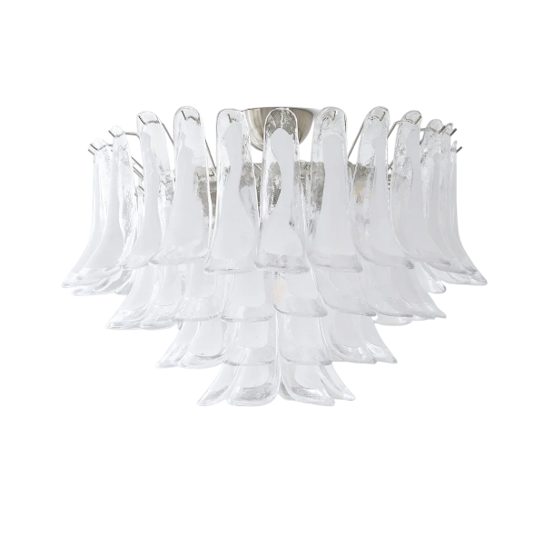Zaffira Wave Murano Ceiling Lamp