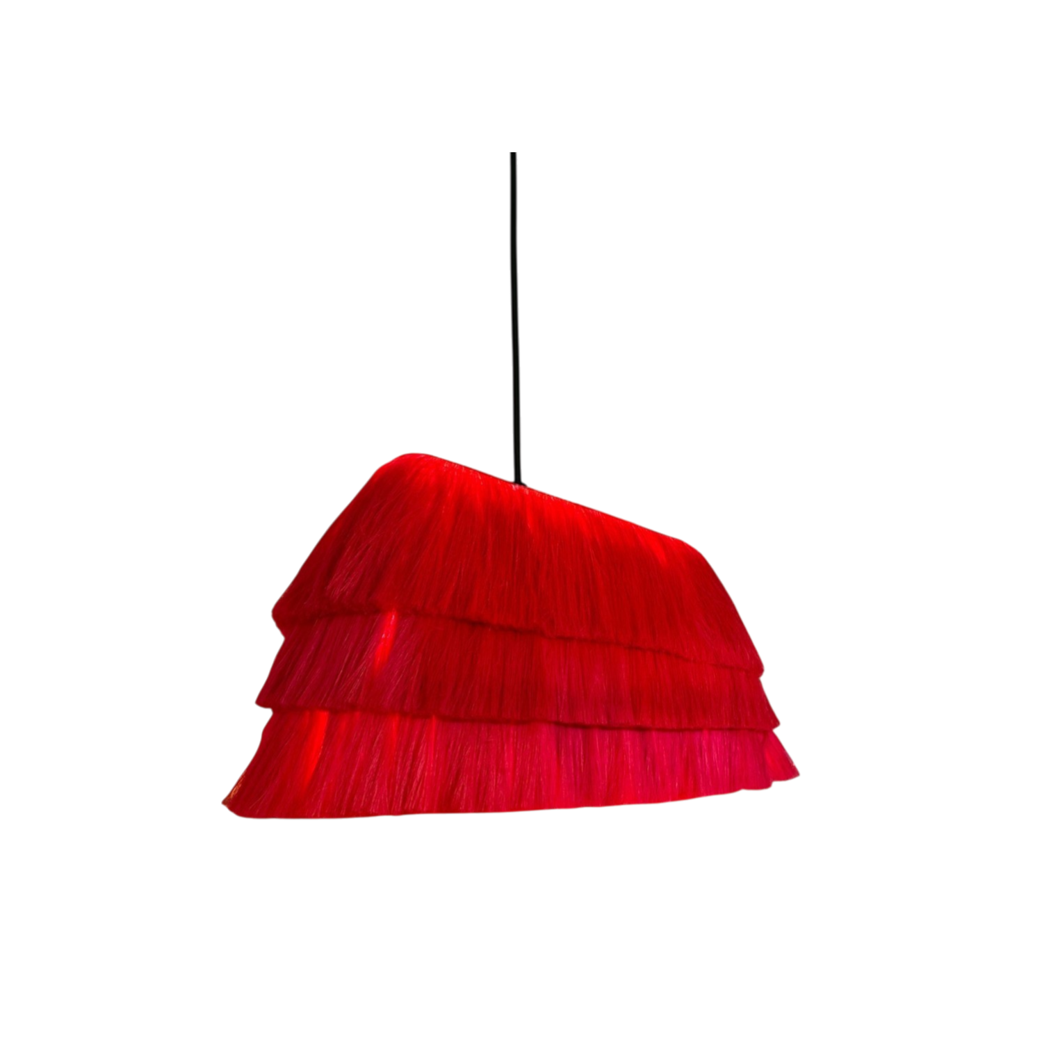 Acton Rattan Hanging Lamp
