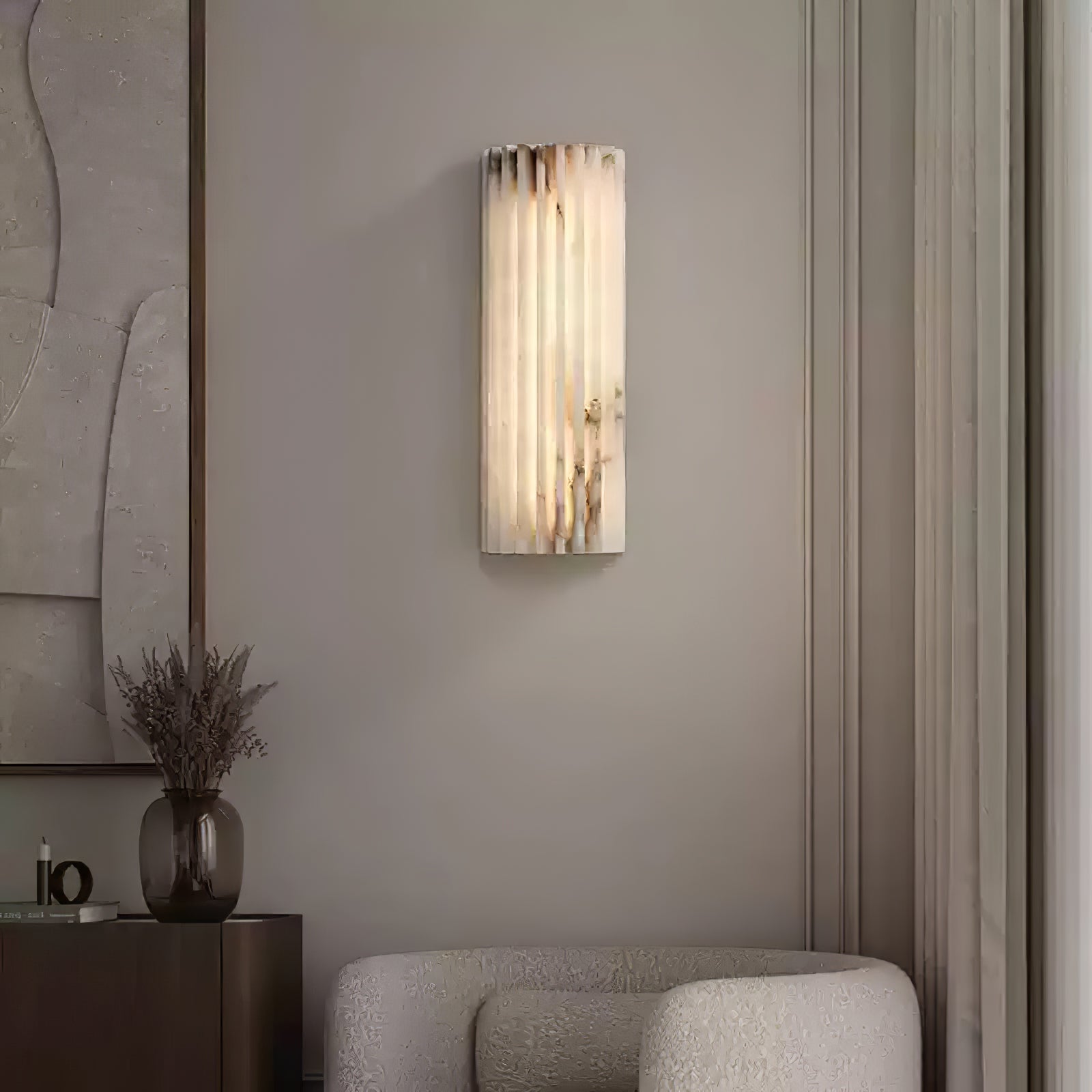 Adamo Alabaster Wall Lamp
