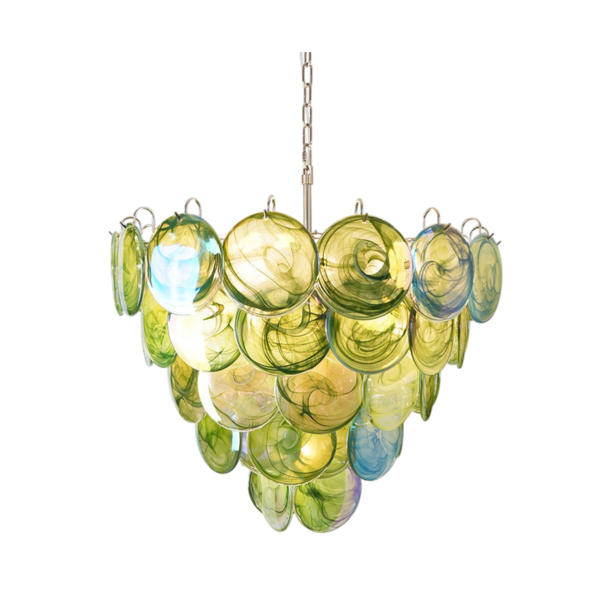 Adelina Murano Disc Chandelier