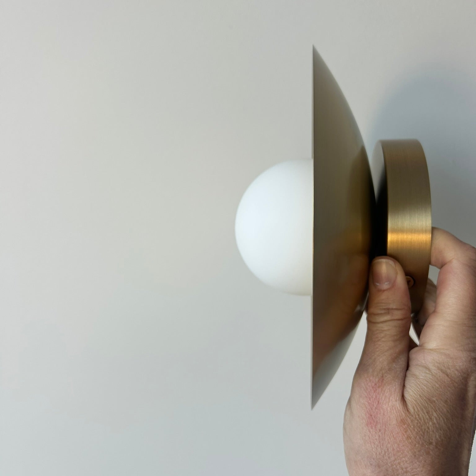 Adeline Wall Sconce (Small) Brushed Brass only