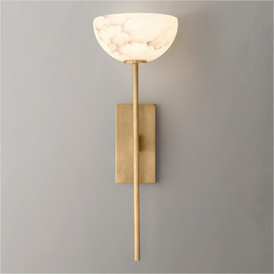 Orla Alabaster Cup Wall Lamp