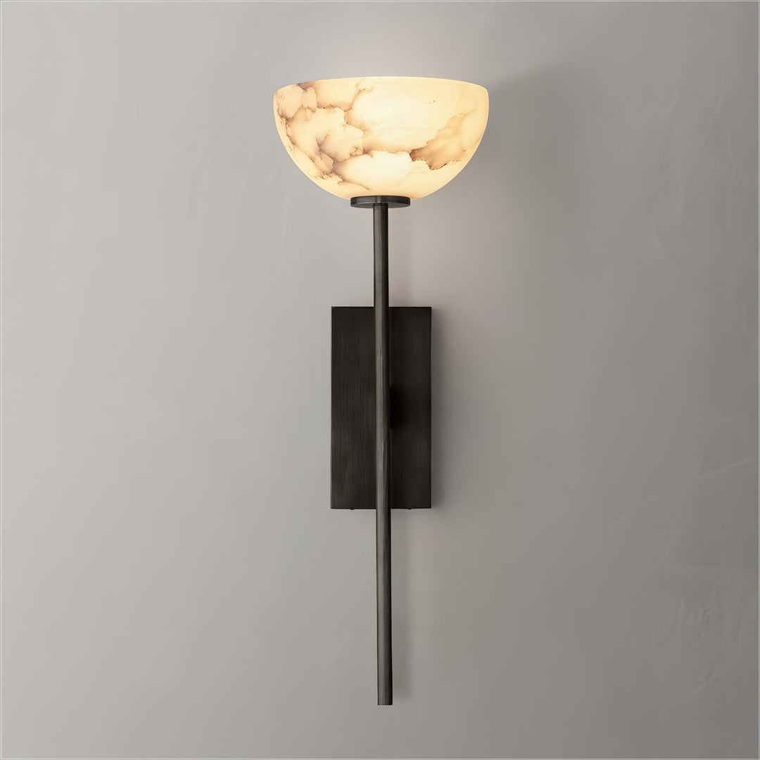 Orla Alabaster Cup Wall Lamp
